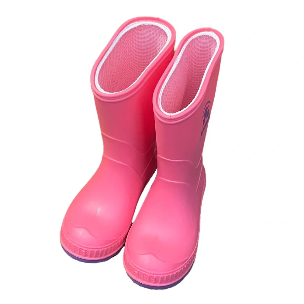Kamik Girls Pink Waterproof Rain Boots